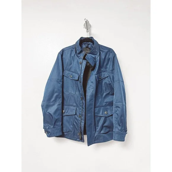 Banana Republic Modular System Winter Utility Water Resistant Jacket Blue Medium - Picture 2 of 10
